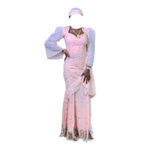 MC30092026, Robe Bordé, Taille M, Foulard