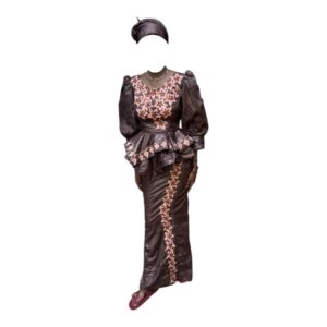 DL07102026, Bazin Jupe Complet, Taille M