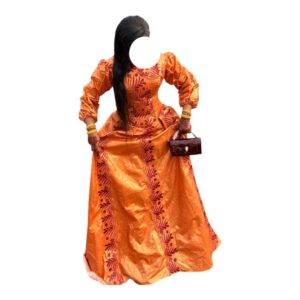 AS07102026, Robe Bazin, Taille L