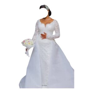 ZF08102026, Robe de Mariée, Taille L