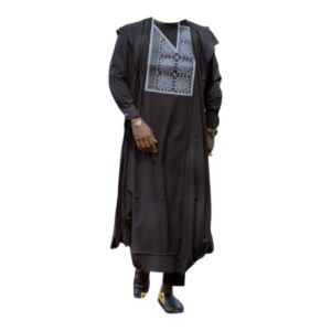 TK18092026, Boubou trois pièces Taille XL