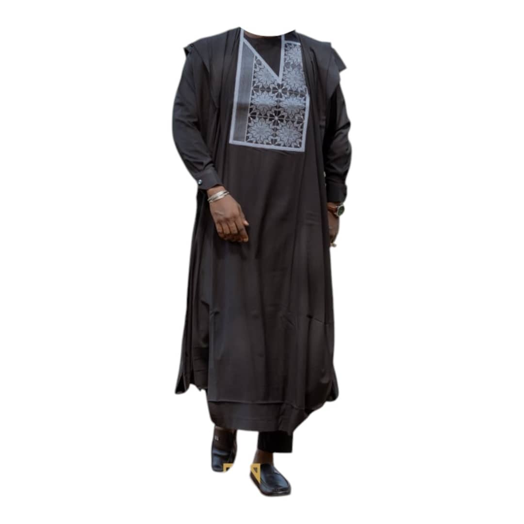 TK18092026, Boubou trois pièces Taille XL