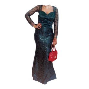 KB30092026, Robe de Soirée, Taille M