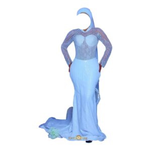 MM14102026, Robe de Marie, Taille XL, Voile